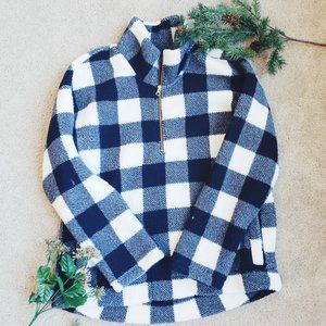 Plaid Pullover